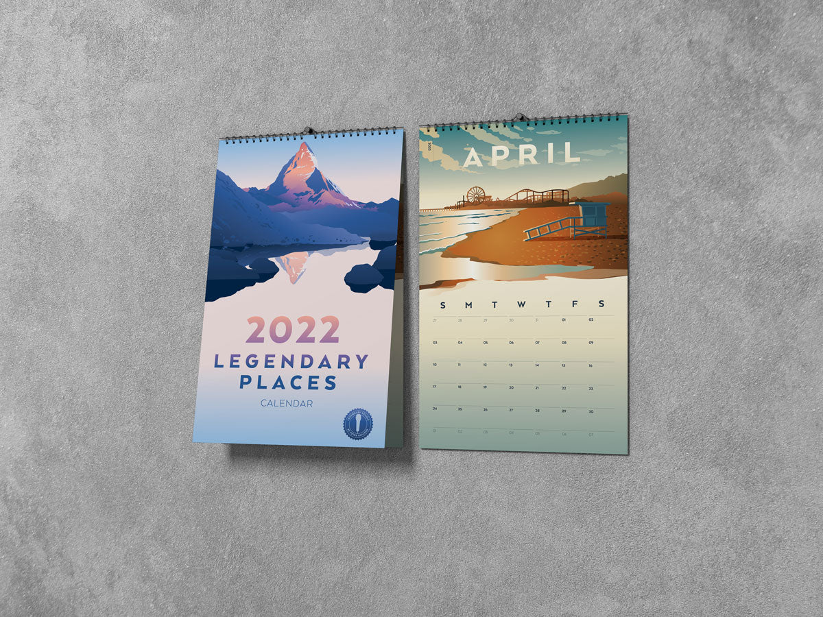 Legendary Places Calendar 2022