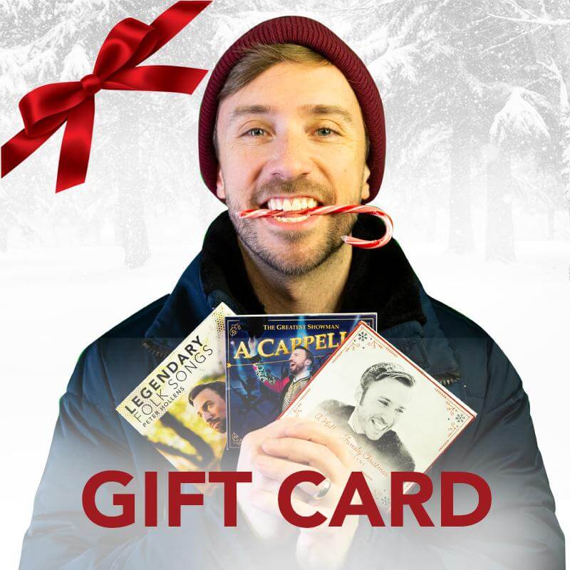 Legendary Vocals by Peter Hollens Gift Card